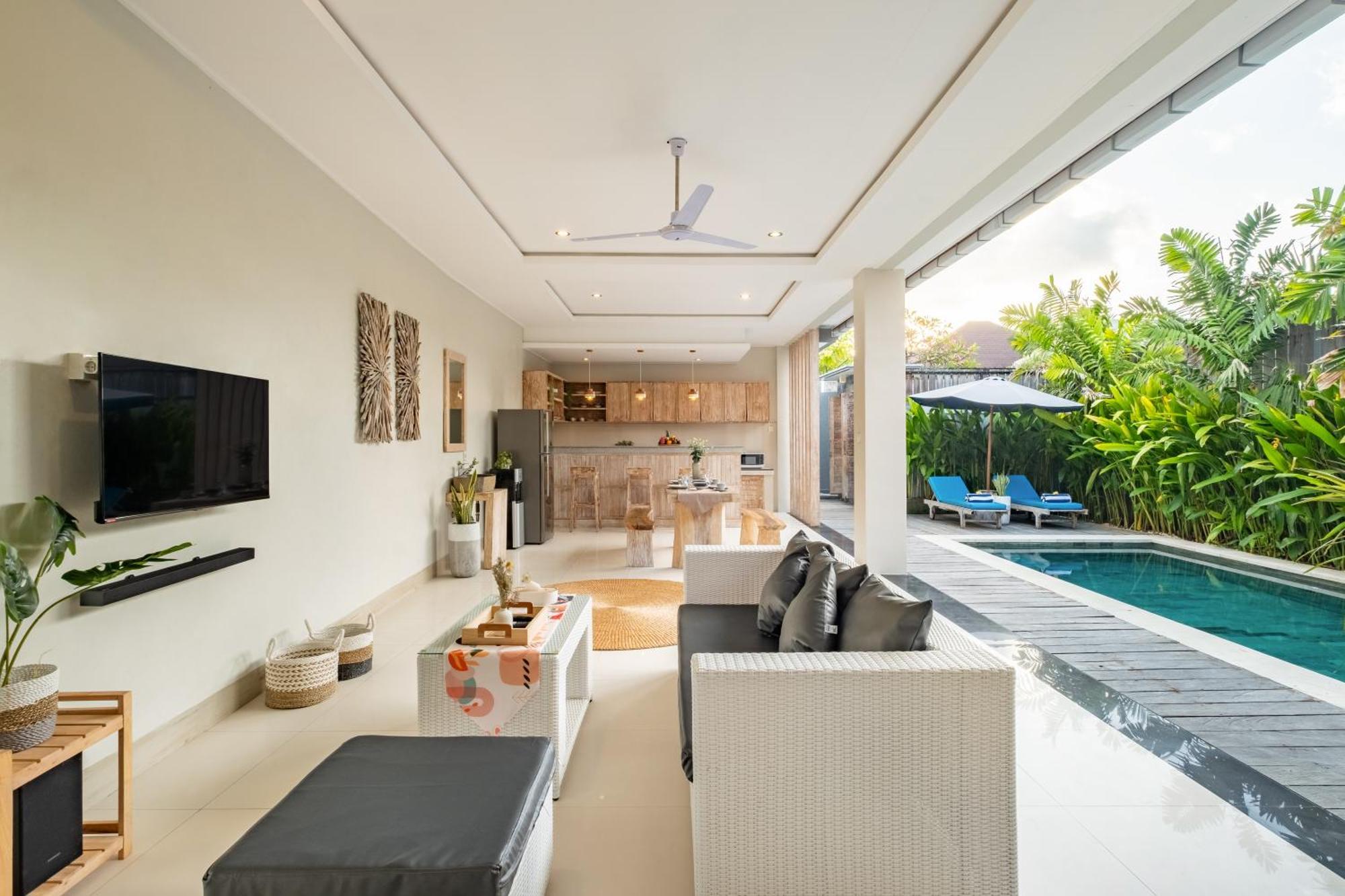 ☆ Villa Larissa ☆ Seminyak 2Br Pool Kuta Petitenget Exterior photo