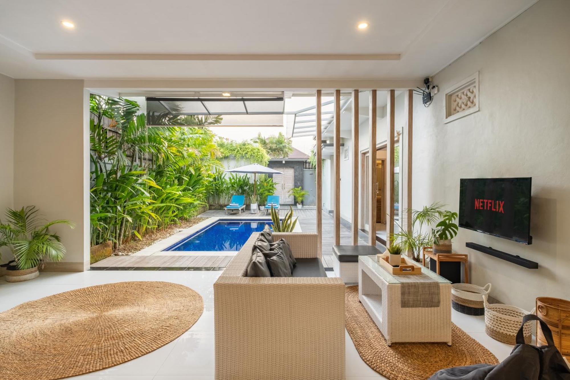 ☆ Villa Larissa ☆ Seminyak 2Br Pool Kuta Petitenget Exterior photo